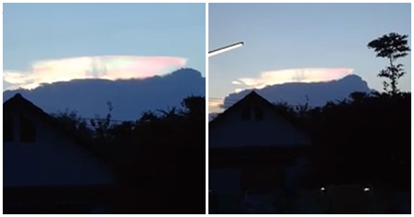 หมวกเมฆสีรุ้งสุดสวยโผล่ขอนแก่น คนแห่ถ่ายคลิปแชร์ หมวกเมฆสีรุ้งสุดสวยโผล่ขอนแก่น คนแห่ถ่ายคลิปแชร์