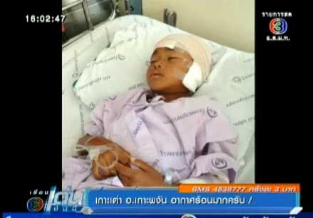 สุนัขจรจัด 10 ตัว รุมกัดเด็กชายเขมรวัย 8 ขวบ เข้าไอซียู
