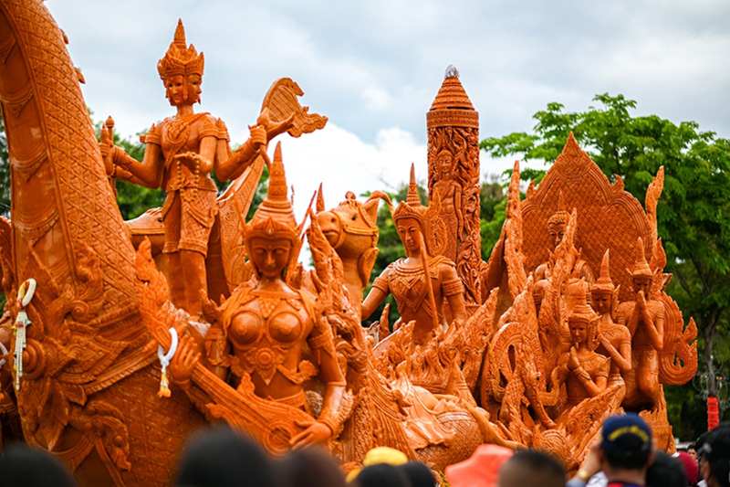 เทียนพรรษา เทียนพรรษา