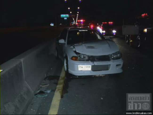 ปอร์เช่ชนฟอร์จูนเนอร์