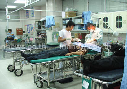 รถทัวร์กรุงเทพฯ-เชียงของ คว่ำ