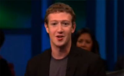 มาร์ค ซัคเกอร์เบิร์ก ผู้ก่อตั้ง Facebook