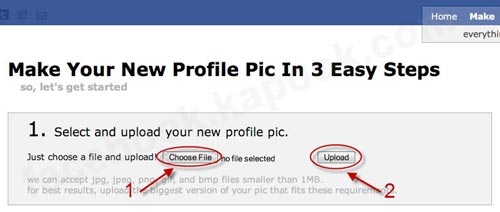 เปลี่ยนรูปโปรไฟล์ Facebook แบบแนวๆ ด้วย Profile Pic Maker เปลี่ยนรูปโปรไฟล์ Facebook แบบแนวๆ ด้วย Profile Pic Maker