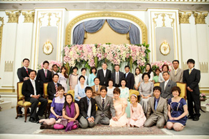 ประมวลภาพงานแต่ง ติ๊ก-พีช