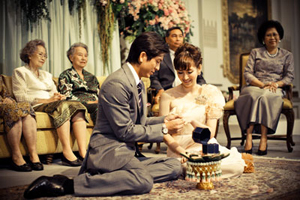 ประมวลภาพงานแต่ง ติ๊ก-พีช