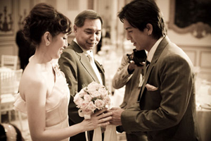 ประมวลภาพงานแต่ง ติ๊ก-พีช