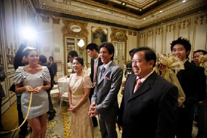 ประมวลภาพงานแต่ง ติ๊ก-พีช