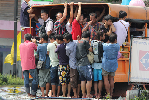 น้ำท่วมบางแค