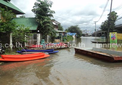 แม่น้ำโขงทะลักท่วม