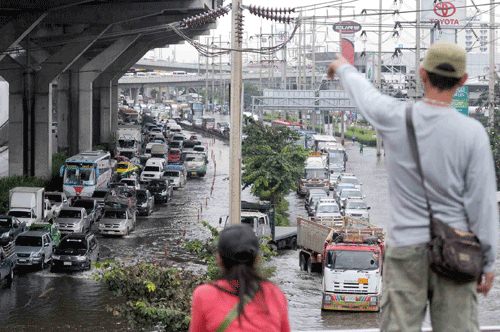 น้ำท่วมรังสิต