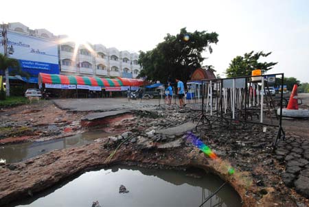 ข่าวน้ำท่วม ปักธงชัย น้ำท่วมโคราช