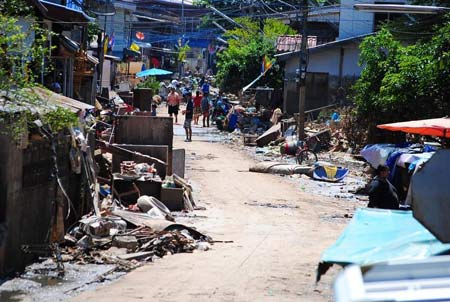 ข่าวน้ำท่วม ปักธงชัย น้ำท่วมโคราช