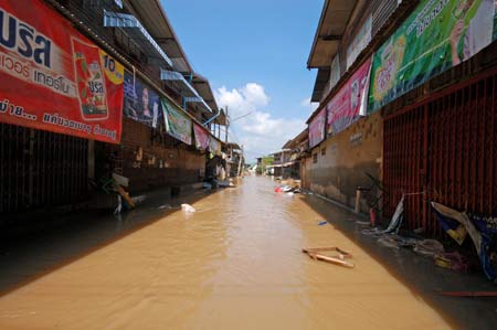 ข่าวน้ำท่วม ปักธงชัย น้ำท่วมโคราช