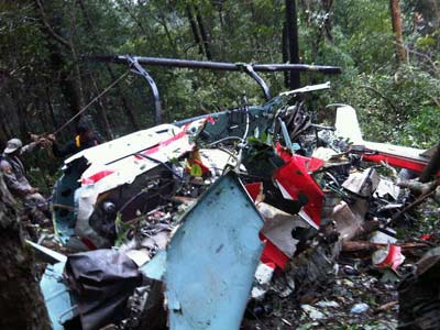 เฮลิคอปเตอร์ ปลัดกระทรวงทรัพย์ฯ ประสบอุบัติเหตุ