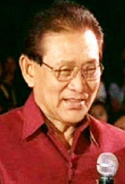 นายประยงค์ ชื่นเย็น ศิลปินแห่งชาติ ปี 2552 สาขาศิลปะการแสดง ด้านดนตรีไทยลูกทุ่ง-ผู้เรียบเรียงเสียงประสาน