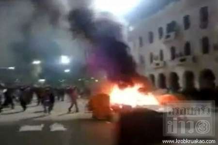 ประท้วงที่ลิเบีย