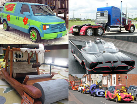 รถการ์ตูนที่มีอยู่จริง