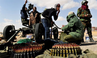 กองกำลัง กัดดาฟี โจมตีฝ่ายค้านหนัก