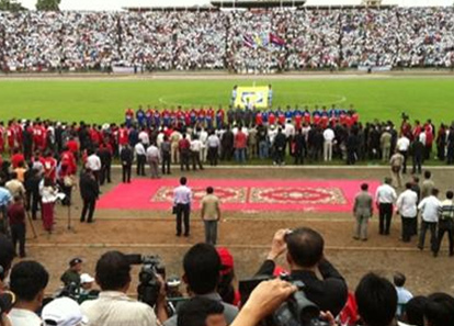 เริ่มแล้ว! ฟุตบอลเชื่อมความสัมพันธ์ไทย-กัมพูชา 