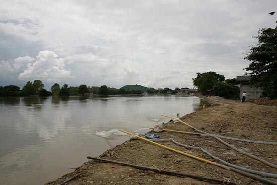 รวมภาพในวันน้ำหลาก เมืองปากน้ำโพ นครสวรรค์