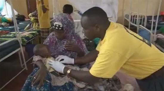 เผยภาพสุดสลด เด็กน้อยผอมโกรกใกล้ตายในเคนย่า