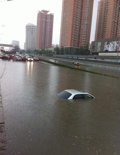 น้ำท่วมปักกิ่ง