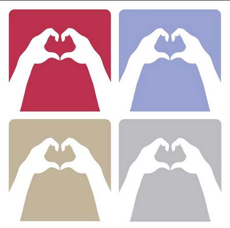 สัญลักษณ์ Show Your Hearts