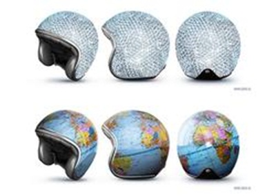 สุดยอด! คาซัคสถานดีไซน์หมวกกันน็อคเจ๋งเป้ง