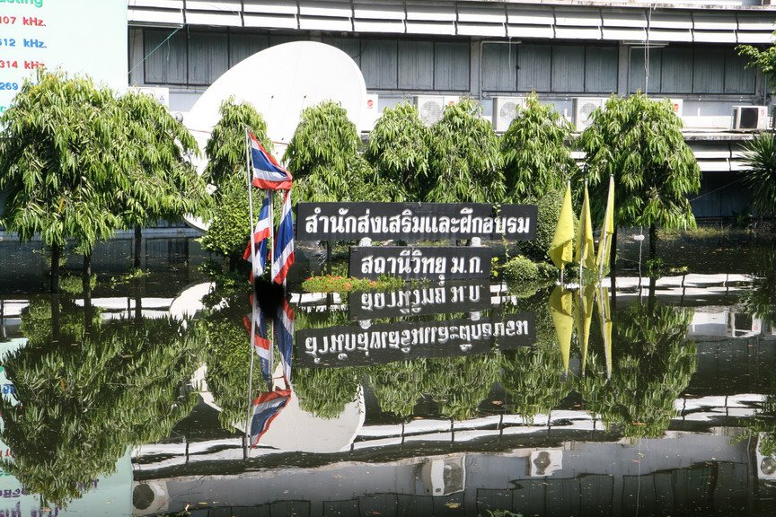 น้ำท่วม ม.เกษตร
