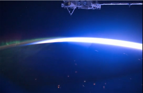 นาซ่าเผยคลิปแสงเหนือบนโลก ที่เห็นได้จากอวกาศ