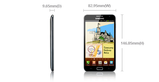 Samsung Galaxy Note สุดยอด PDA แห่งยุค