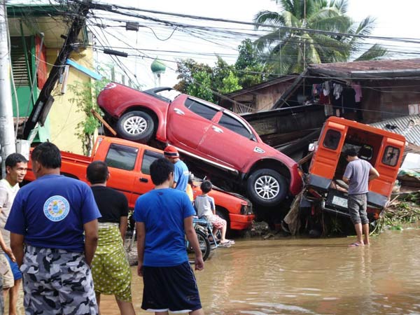 พายุโซนร้อนวาชิถล่มภาคใต้ฟิลิปปินส์ 