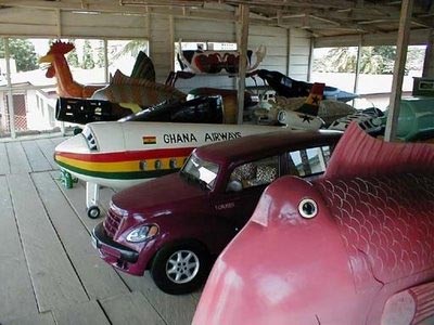 ช่างไม้แอฟริกันไอเดียเก๋ สร้างโลงศพแฟนซี