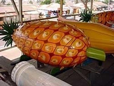 ช่างไม้แอฟริกันไอเดียเก๋ สร้างโลงศพแฟนซี