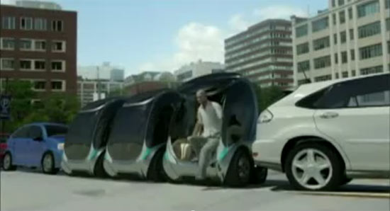 รถพับได้ Hiriko