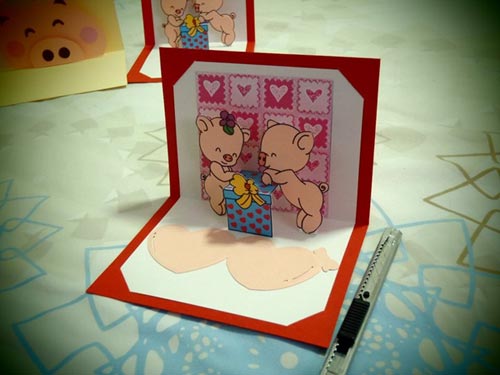 การ์ดป๊อปอัพ การ์ดทำมือเก๋ ๆ มาลองทำกัน