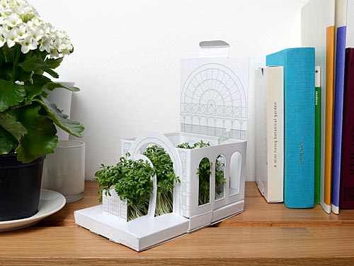 Postcarden โปสการ์ดที่ย่อสวนสวยมาไว้บนกระดาษ