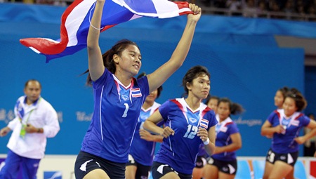 กาบัดดี้ สาวไทยพ่ายอินเดีย