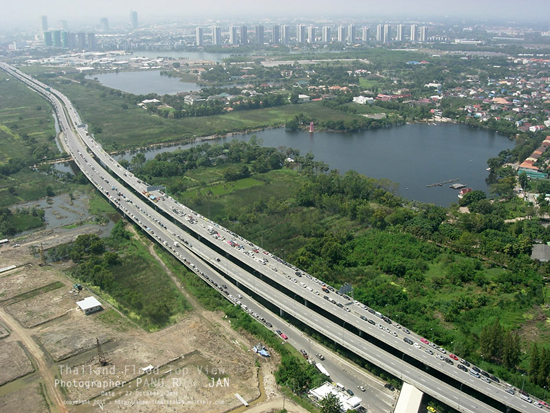 ภาพถ่ายมุมสูง สะท้อนวิกฤติน้ำท่วม 2554