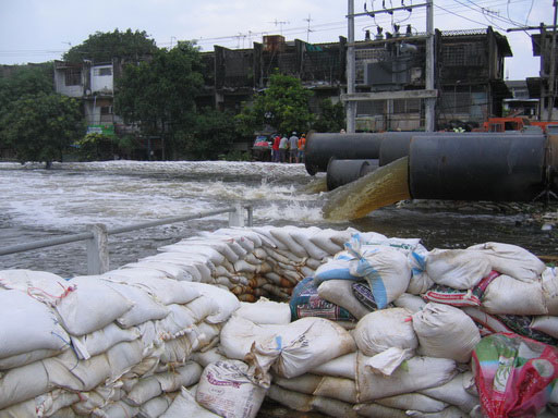 น้ำท่วมรังสิต