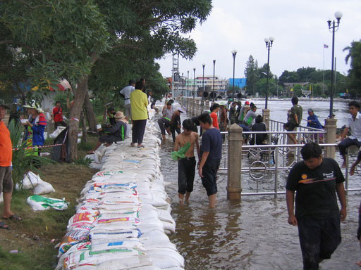 น้ำท่วมรังสิต