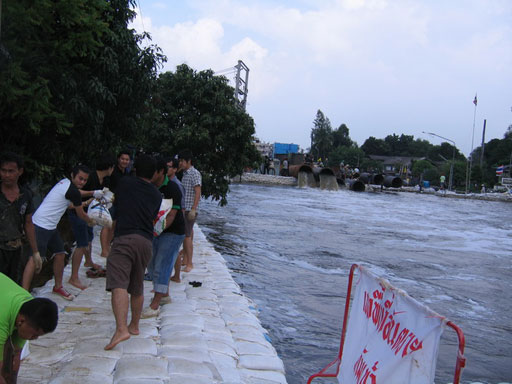 น้ำท่วมรังสิต