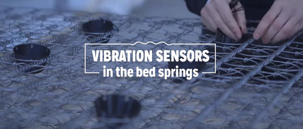 เตียงนอนสุดล้ำ แจ้งเตือนในมือถือทันทีที่เตียงสั่น