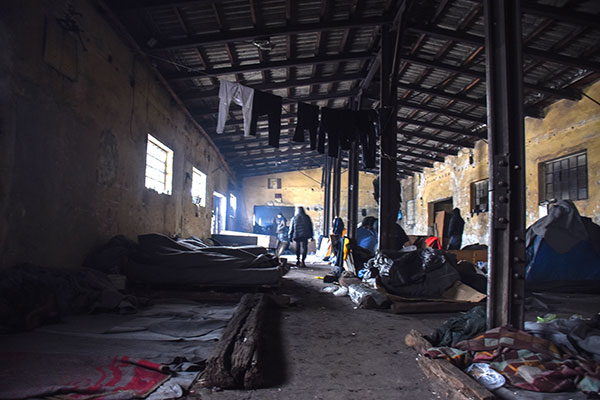 เด็กผู้อพยพในเซอร์เบีย