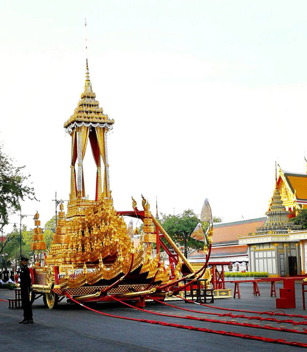 พิธีซ้อมย่อยริ้วขบวนพระบรมราชอิสริยยศ 15 ต.ค. 60