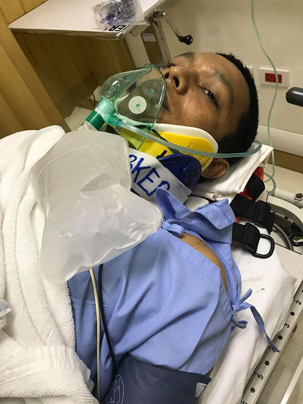 เมฆ มังกรบิน มอเตอร์ไซค์คว่ำ