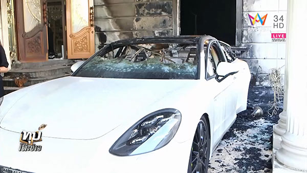 ไฟไหม้รถ