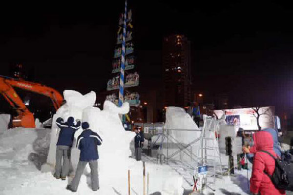 ไทยคว้าแชมป์แกะสลักหิมะ 