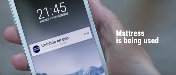 เตียงนอนสุดล้ำ แจ้งเตือนในมือถือทันทีที่เตียงสั่น