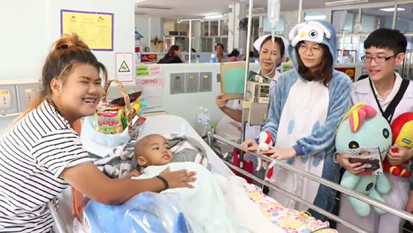 เด็กป่วยมะเร็ง